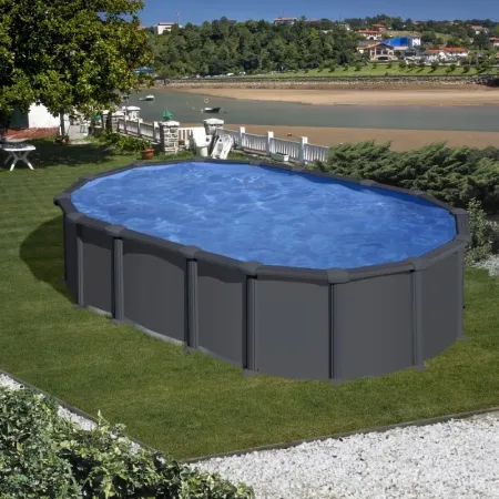 Piscina Gre Antracita 610x375x132 KITPROV6188GY
