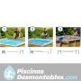 Piscina Pistacho 226x226x68 cm Procopi