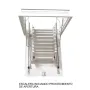 Escalera Escamoteable Metálica LX Lacáda para Buhardillas