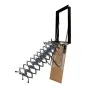 Escalera Escamoteable de Tijera Metálica ZX para Pared