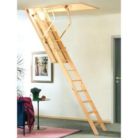 Escalera Escamoteable de Madera Cadet 3 ISO para Buhardillas
