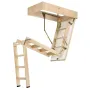 Escalera Escamoteable de Madera Cadet 3 ISO para Buhardillas