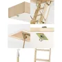Escalera Escamoteable de Madera Cadet 2 ISO para Buhardillas