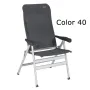 Sillón compact de respaldo extensible con 7 posiciones y multifibra