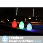 Huevo luminoso LED 25x25x36 Pools and Tools