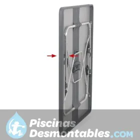 Cama regulable de aluminio muy ligera