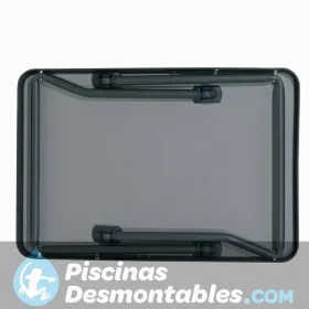Mini mesa plegable con patas de aluminio