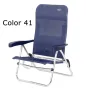 Silla de playa con 7 posiciones y asa incorporada
