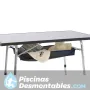 Conjunto Crespo mesa y 2 sillones con reposapiés air elegant