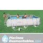 Piscina Bestway Rectangular Frame 404x201x100 56251 56252 56255