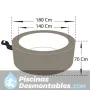 Jacuzzi Elegance de MSpa B-140B