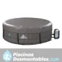 Spa Netspa Malibú Gris 4 Personas 175x70 cm SP-MBU135B
