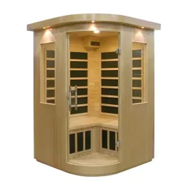 Sauna Inflarrojos Rincon Pino 121x121x193 HEMLOCK