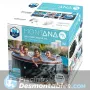 Spa Netspa Montana Negro 6 Personas 204x70 cm SP-MTA165C