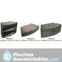 Conjunto Spa Netspa Octopus y 5 Muebles