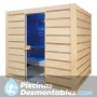 Sauna Holls Eccolo para 6 personas HL-EC04PK