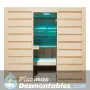 Sauna Holls Eccolo para 6 personas HL-EC04PK