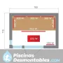 Alto Confort Plus Tumbona Calefactora de Infrarrojos
