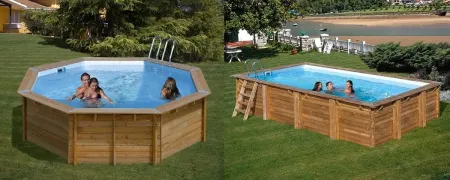 Piscinas desmontables ovaladas de Madera – Puigcercós