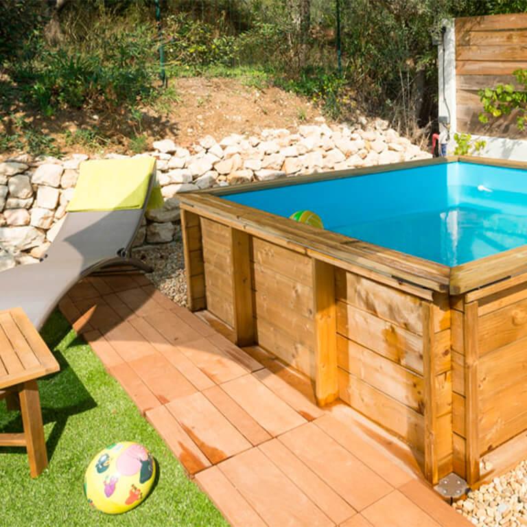 Cómo montar una piscina de madera