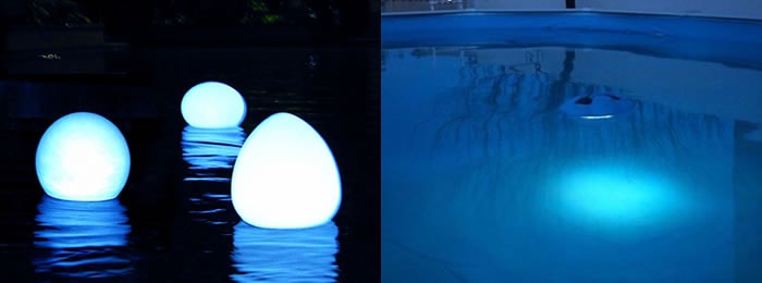 Gran variedad de opciones en iluminación piscinas Iluminacion Piscinas