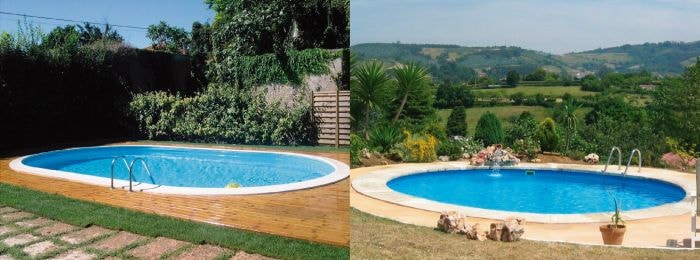 Piscinas Gre Enterradas Madagascar de 150 cm de alto Piscinas Gre Enterradas Madagascar