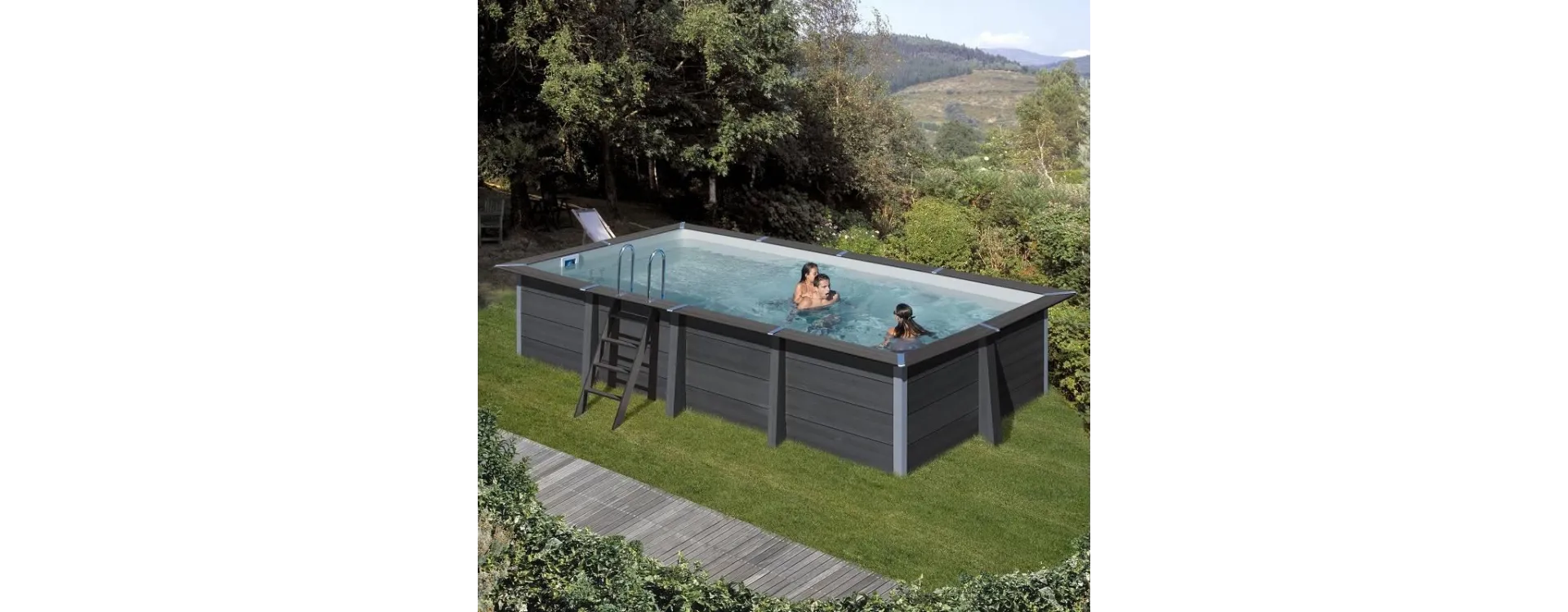 Las piscinas de composite, una gran opción para tu jardín